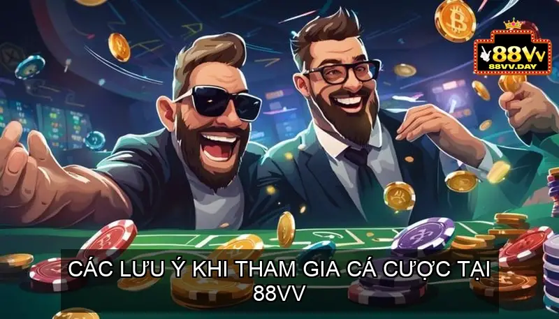 Các Lưu Ý Khi Tham Gia Cá Cược Tại 88vv