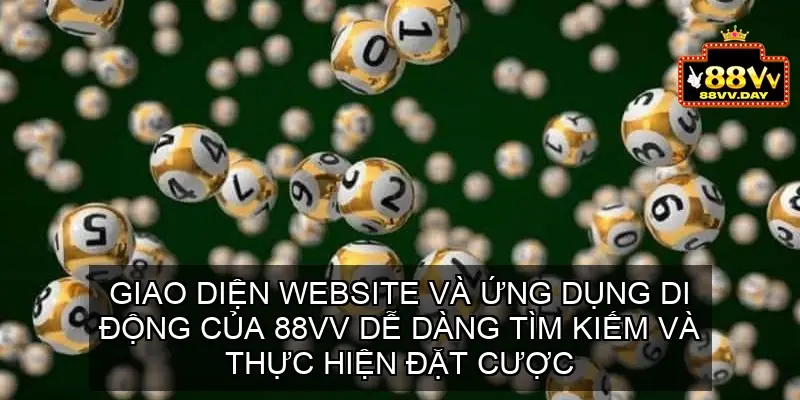 Xổ Số Online 88vv Sân Chơi Đẳng Cấp Cho Người Yêu Lô Đề 4 Giao Diện Dễ Sử Dụng